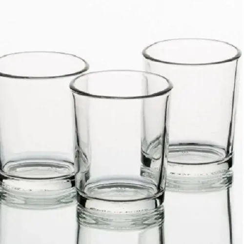 [140004] 250 ml Votive Transparent Glass Jar for Candle Making