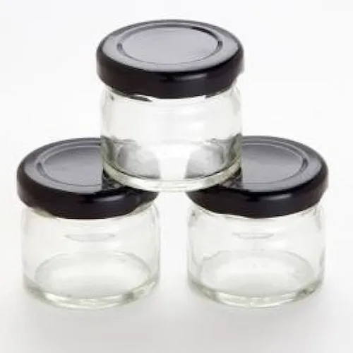 [140009] 30 ml Lug Cap Transparent Glass Jar for Candle Making