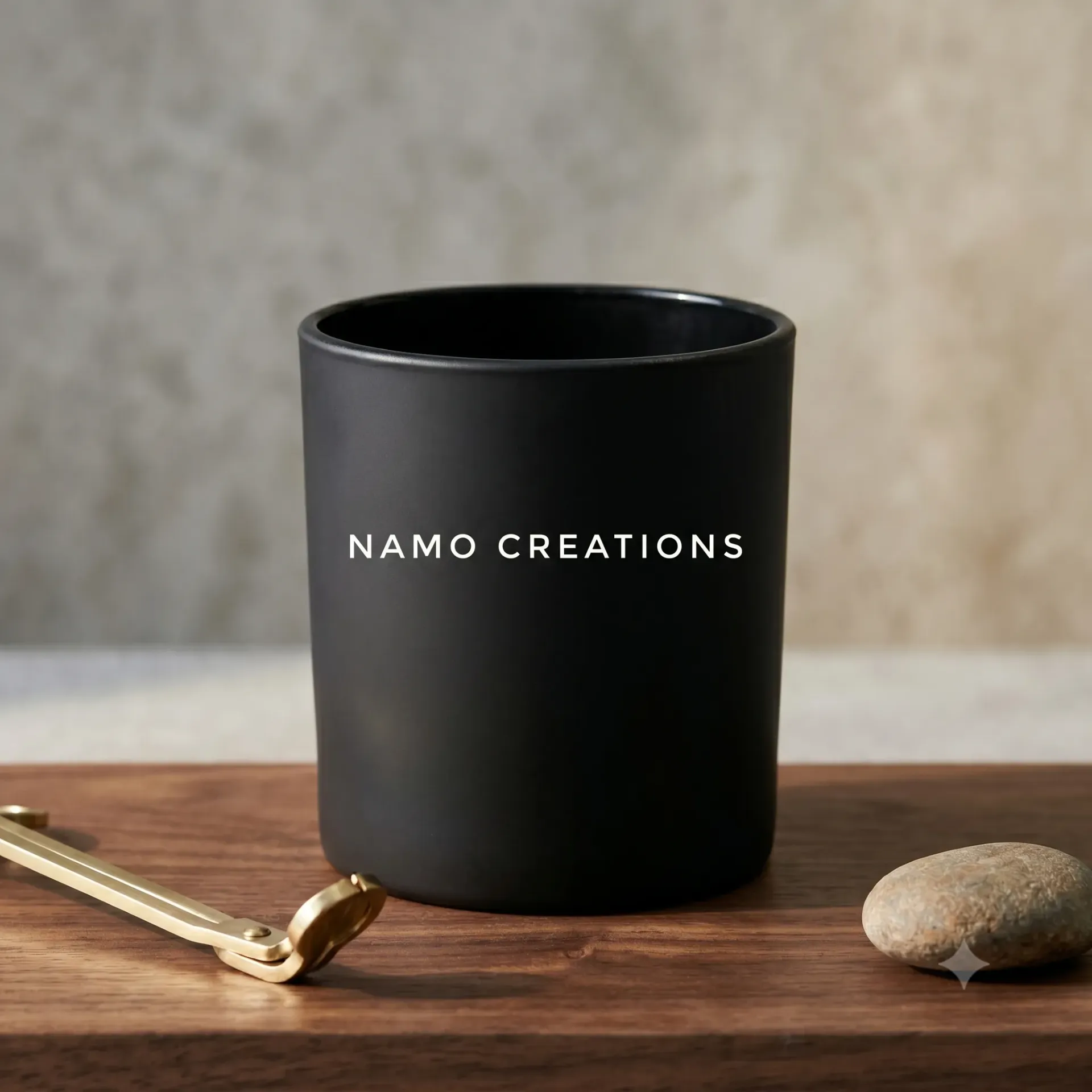 200 ml Frosted Glass Jar for Candle Making | Matt Finish