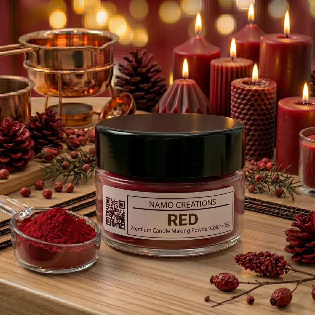 [150001] Red Powder Color for Candle Making