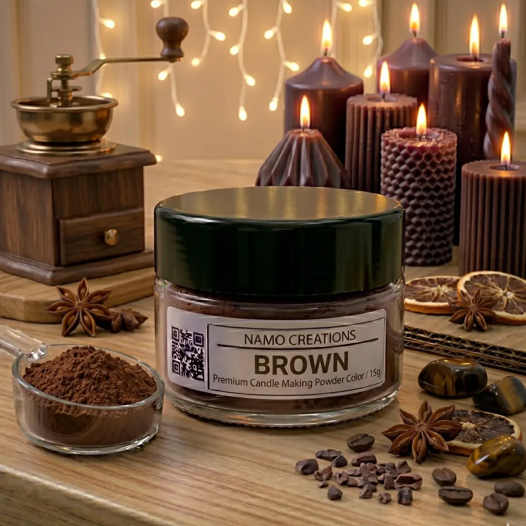 [150009] Brown Powder Color for Candle Making