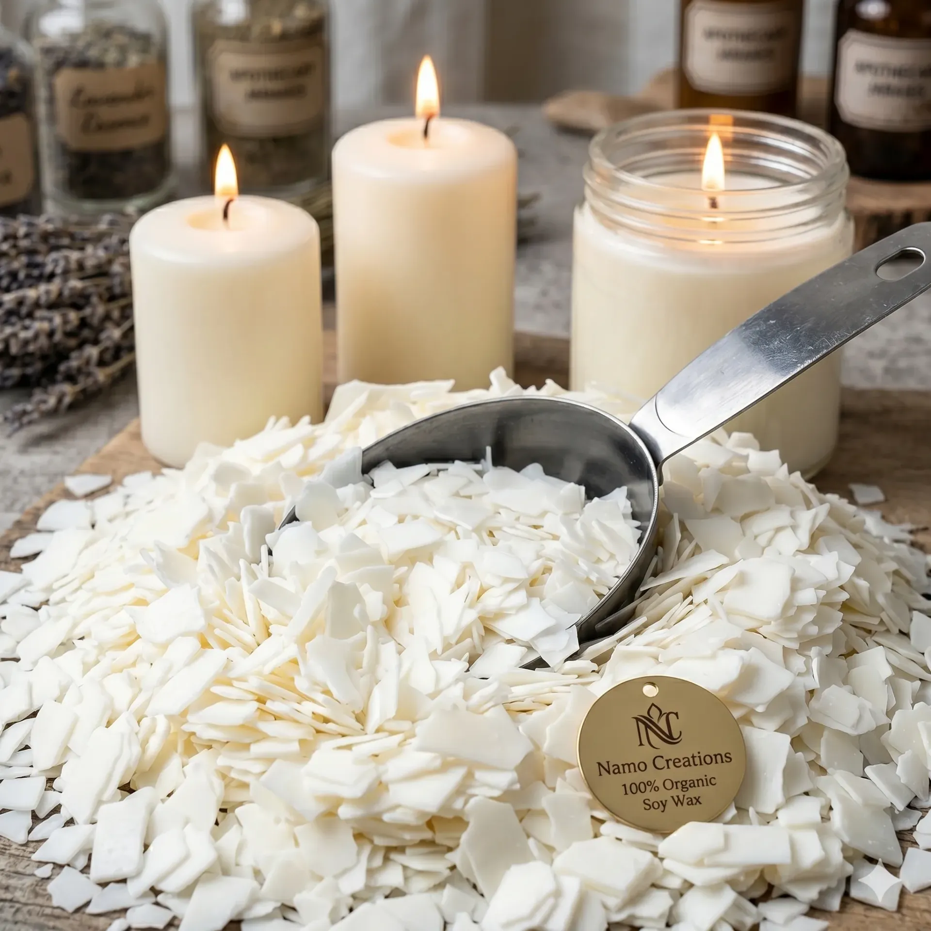 Soy Wax Flakes for Candle 632- Hard