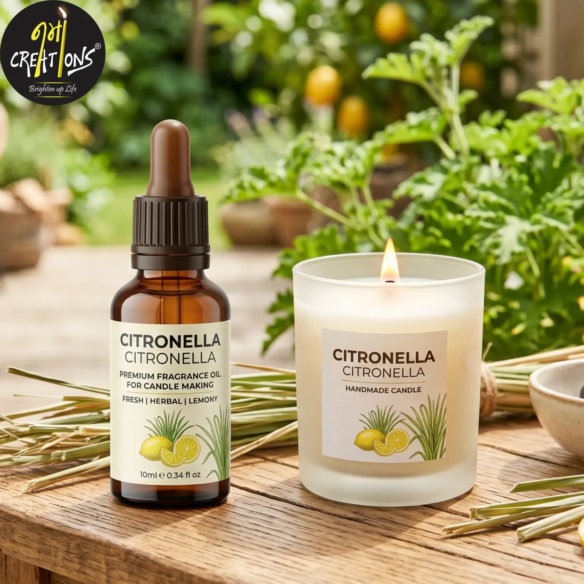 [130005] Citronella Fragrance Oil for Candles