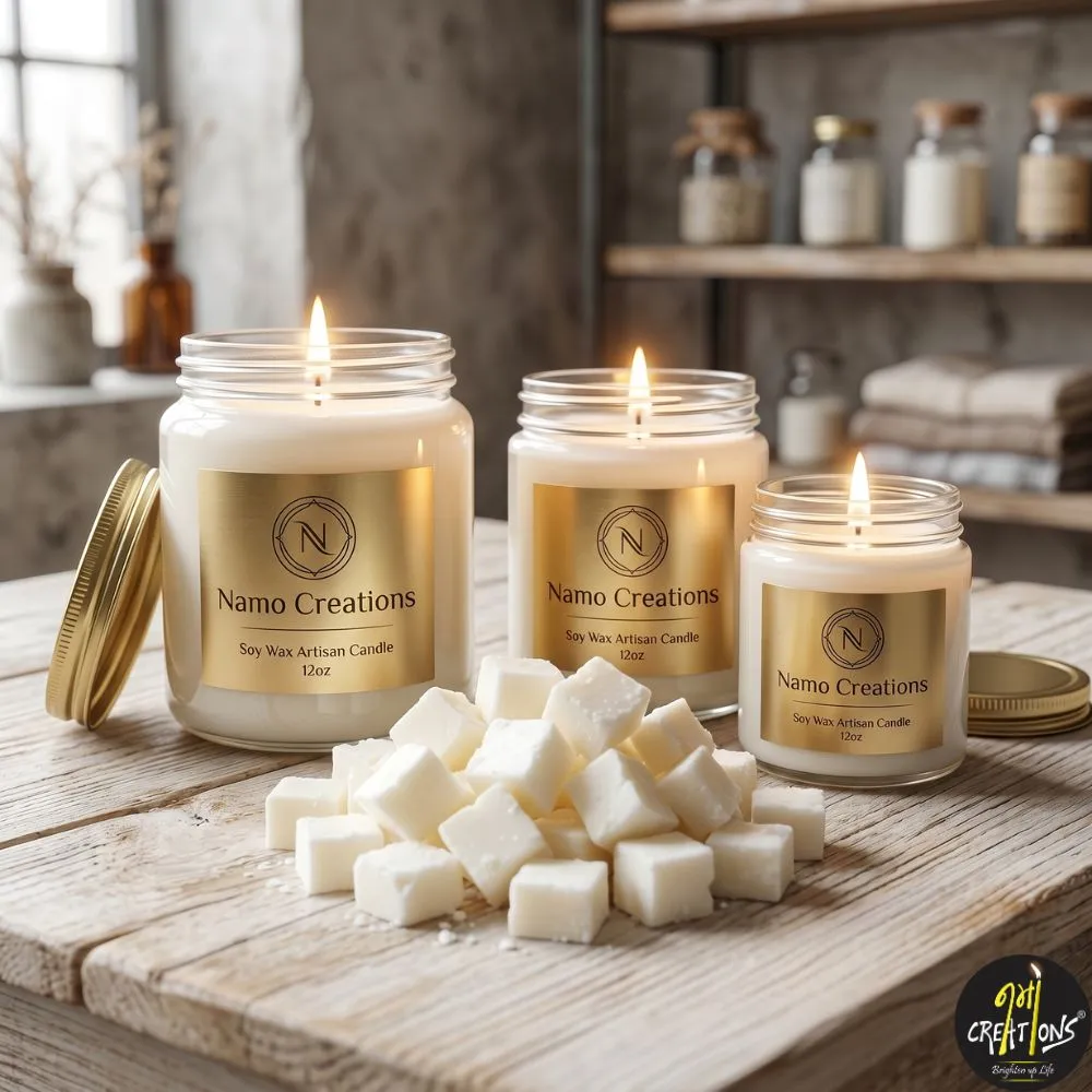 [110004] Soy wax Chunks for Candle Making