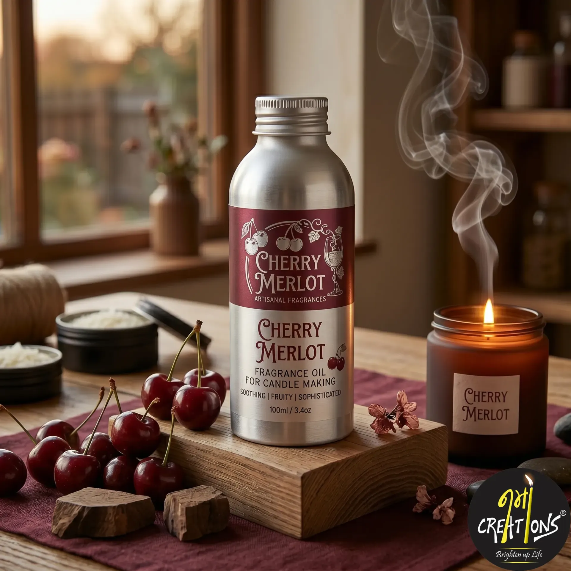 [130003] Cherry Merlot Fragrance Oil for Candles